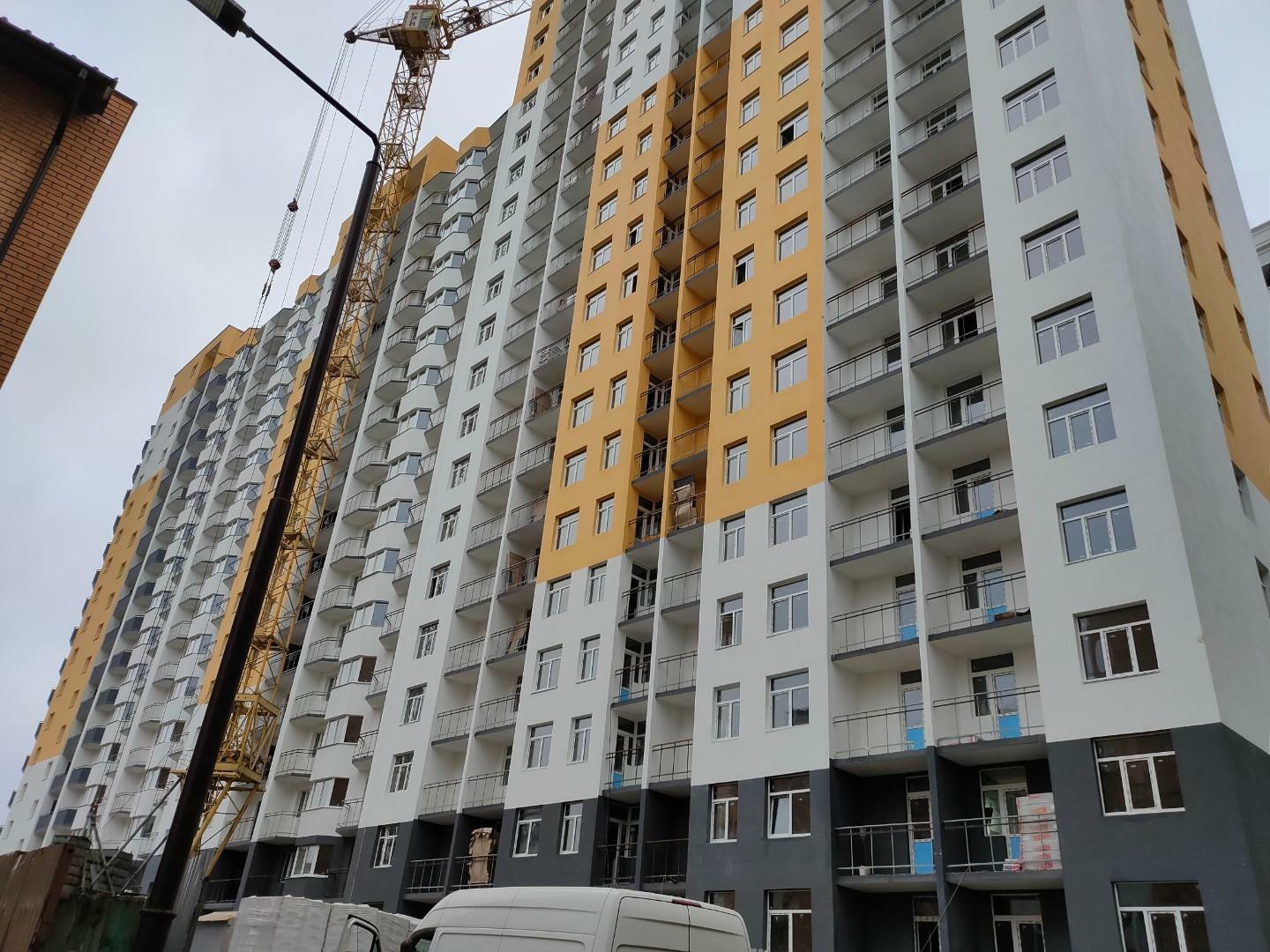 Ход строительства ЖК на ул. Симона Петлюры, 21б, окт, 2020 год