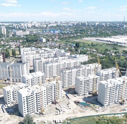 Хід будівництва ЖК Пташка, серп, 2020 рік