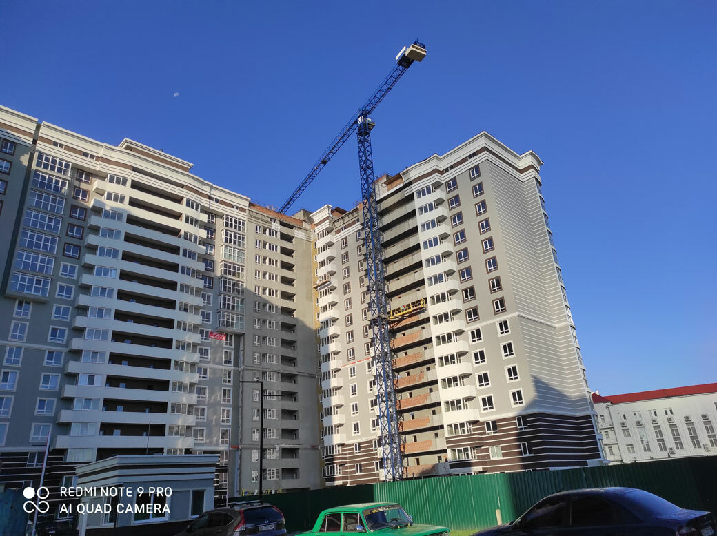 Хід будівництва ЖК Над Бугом, серп, 2020 рік