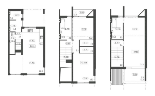Таунхаус 153.7 м² в Таунхаус LYPYNSKY 34 от 33 701 грн/м², Львов