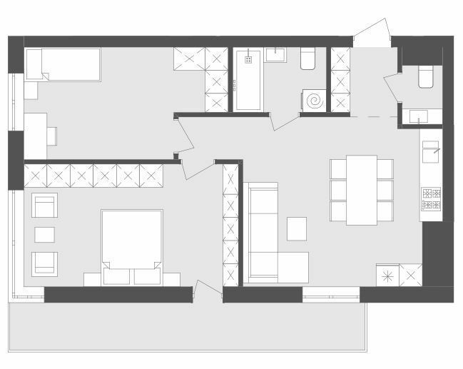 2-кімнатна 67.29 м² в ЖК Avalon Flex від 25 000 грн/м², Львів