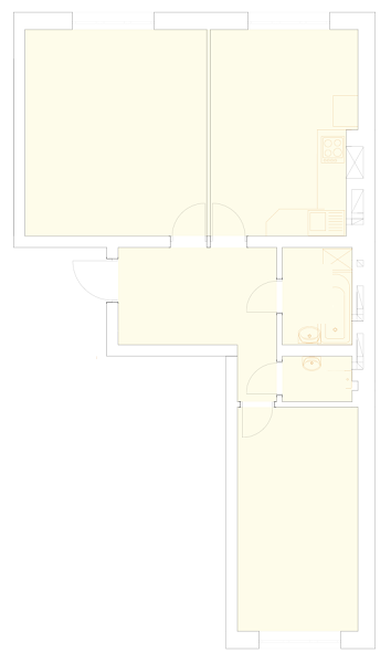 2-кімнатна 58.9 м² в ЖК Green Yard від 15 500 грн/м², м. Ірпінь
