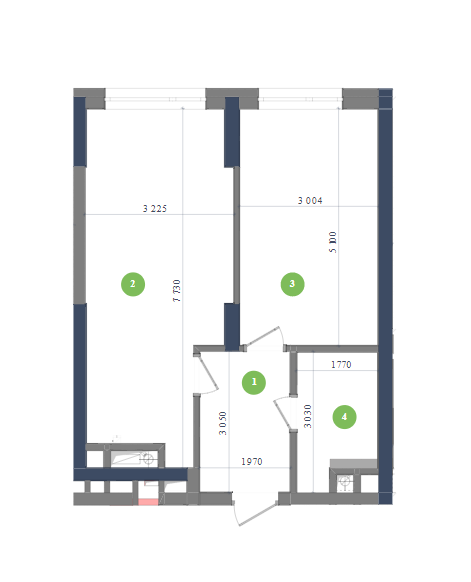 1-кімнатна 48.06 м² в ЖК Метрополіс від 49 540 грн/м², Київ