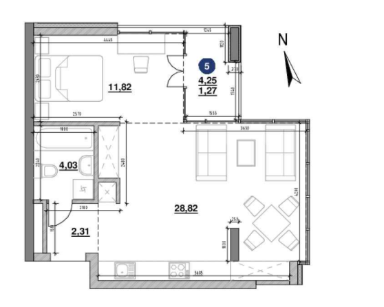 1-комнатная 48.25 м² в ЖК Велика Британія от 27 000 грн/м², Львов