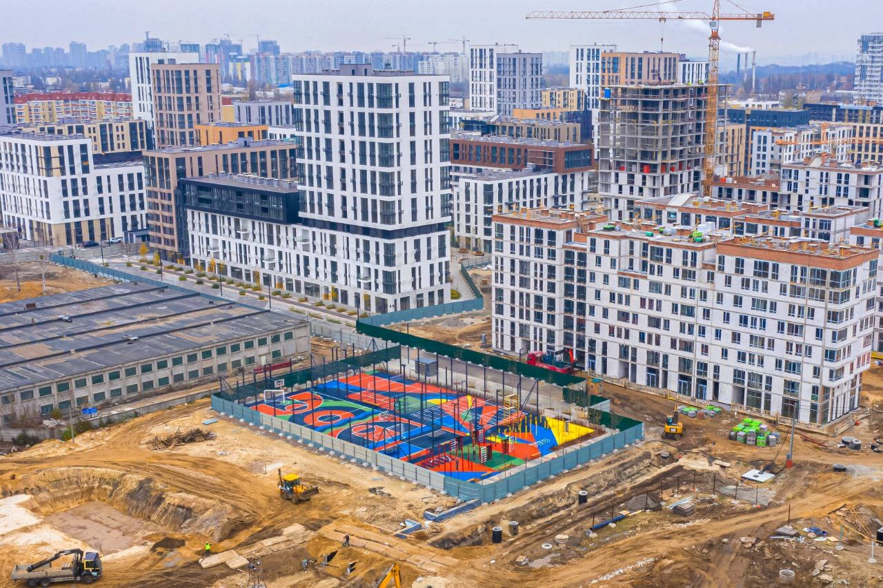 Хід будівництва ЖК Файна Таун, лист, 2020 рік