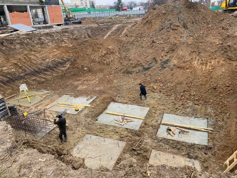 Хід будівництва ЖК Comfort City, лют, 2021 рік