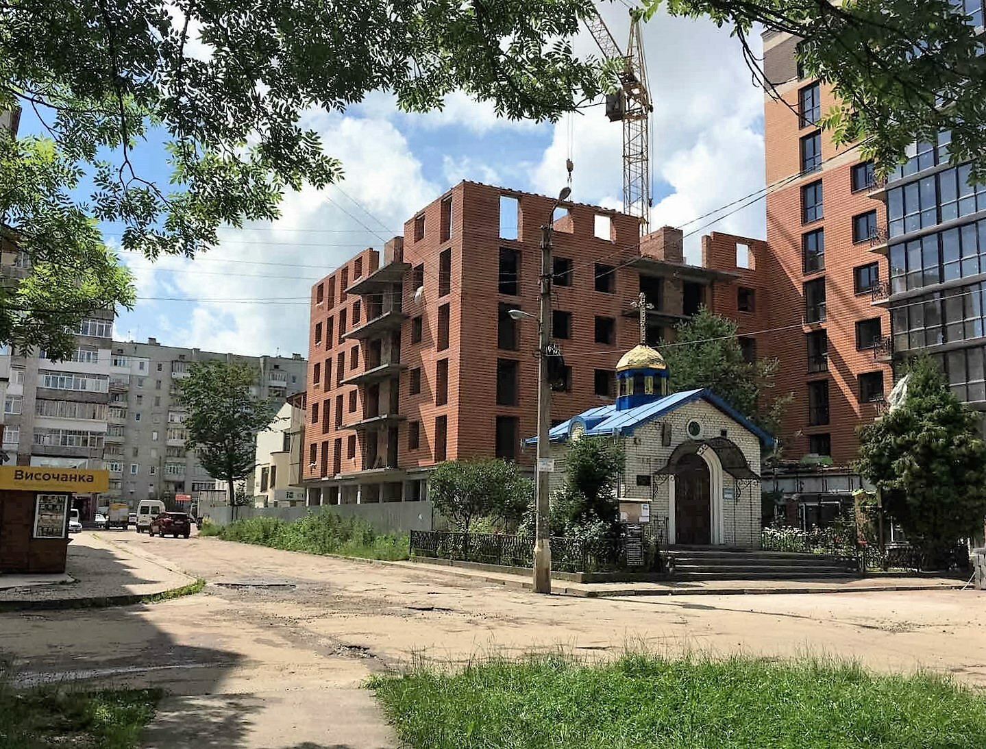 Хід будівництва ЖК Яровиця Life, лип, 2020 рік