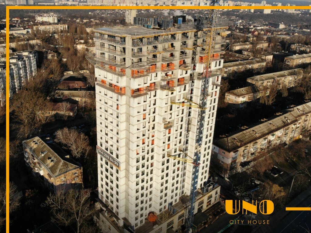 Хід будівництва ЖК UNO City House, груд, 2020 рік