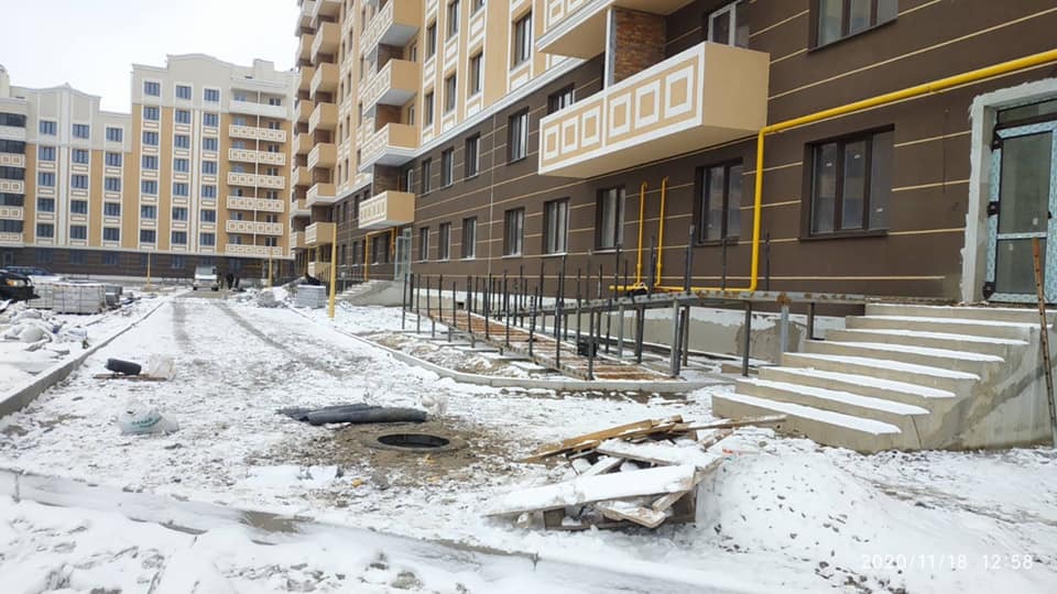 Хід будівництва ЖК Квартал Крюківщина, лист, 2020 рік