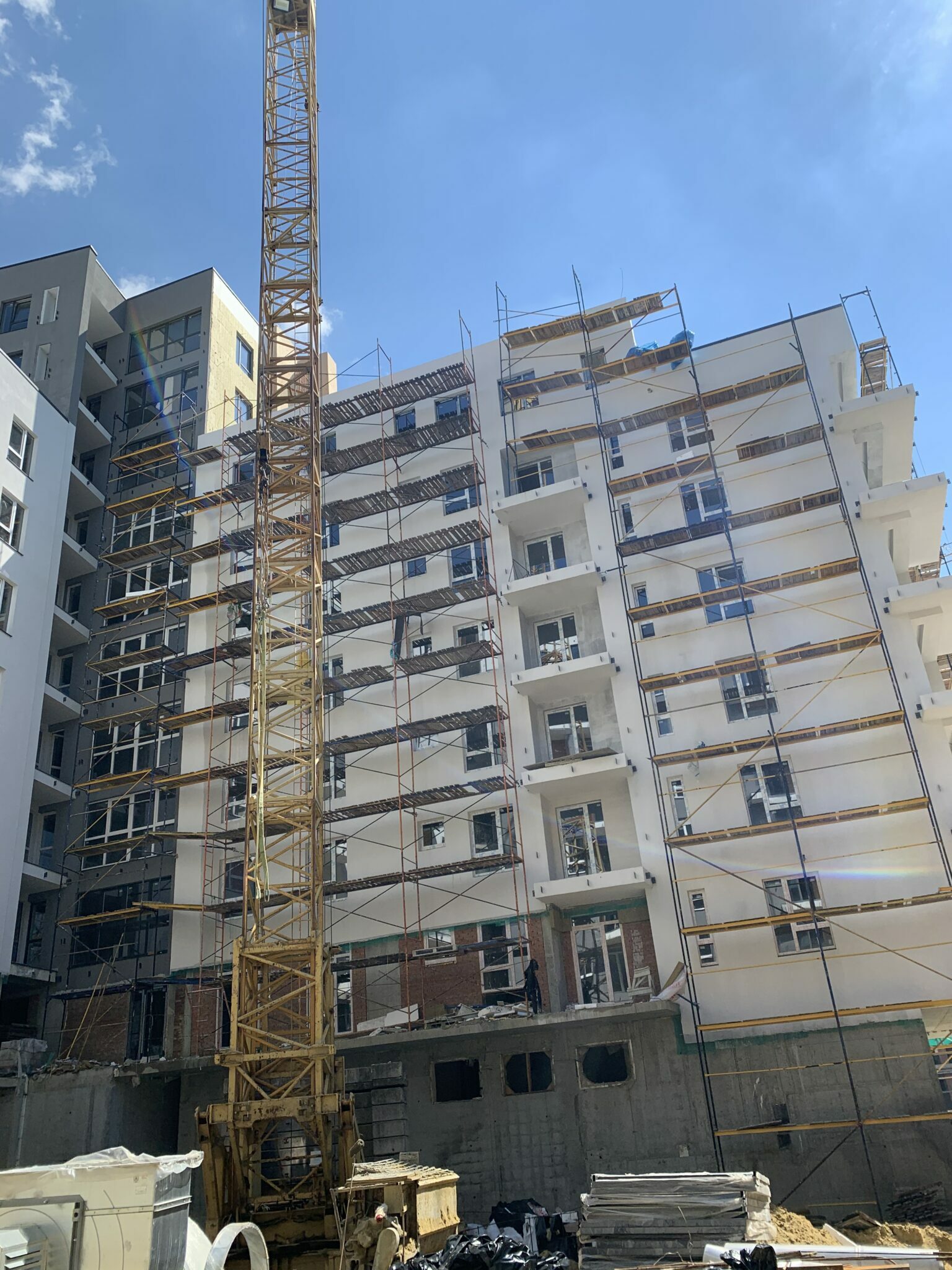 Ход строительства ЖК Малоголосківські пагорби, авг, 2020 год
