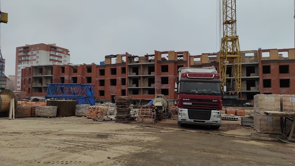 Хід будівництва ЖК на вул. Лучаківського-Тролейбусна, лист, 2020 рік