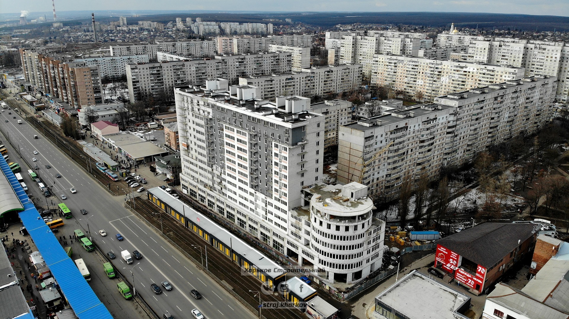 Хід будівництва ЖК Полтавський шлях 144, вер, 2020 рік