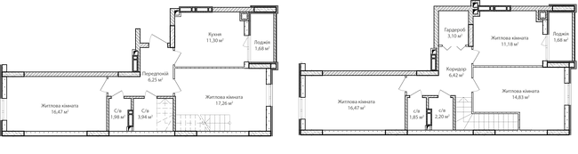 Дворівнева 116.61 м² в ЖК Синергія Сіті від 19 000 грн/м², м. Ірпінь