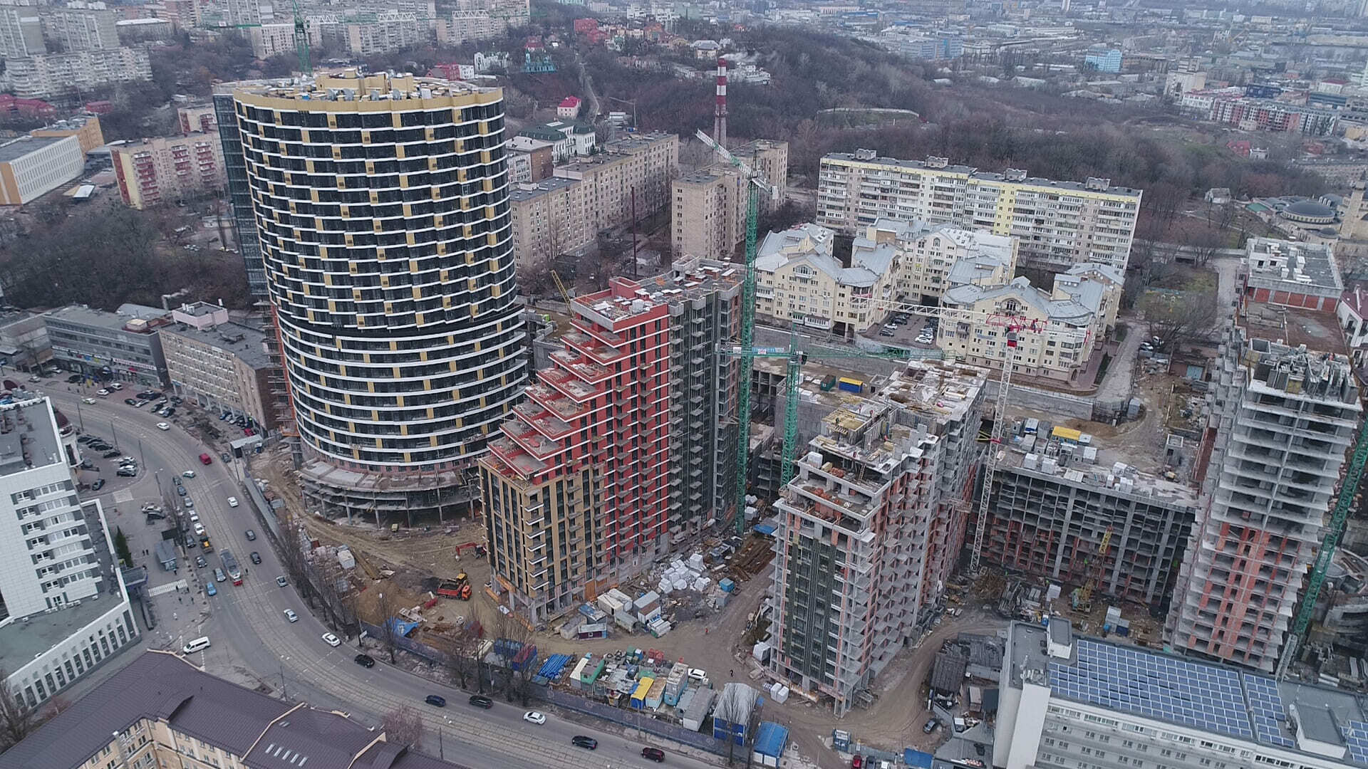 Ход строительства ЖК Mirax, дек, 2020 год