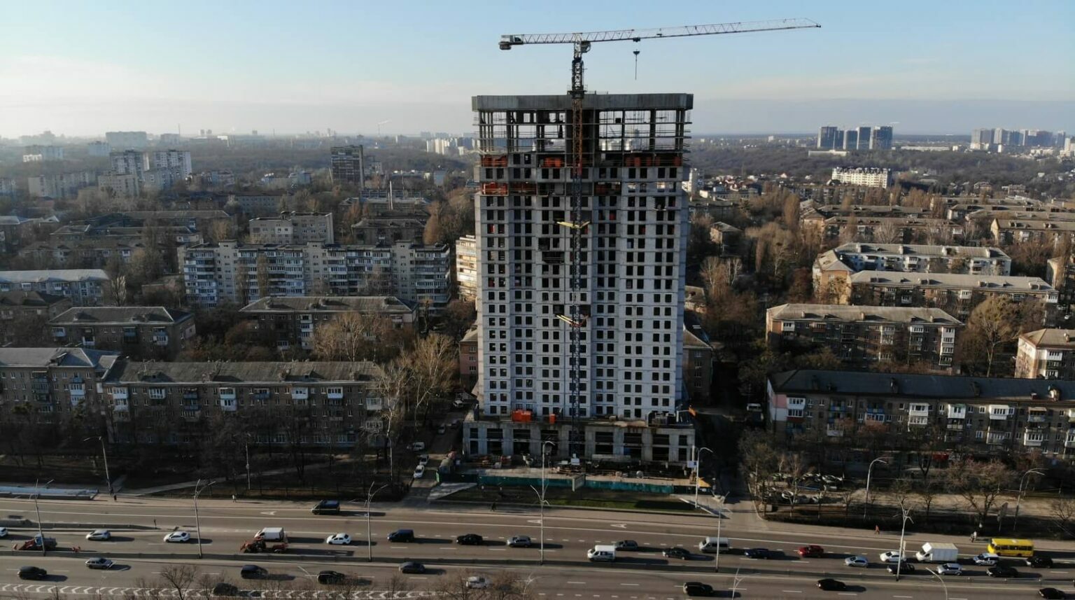 Хід будівництва ЖК UNO City House, січ, 2021 рік