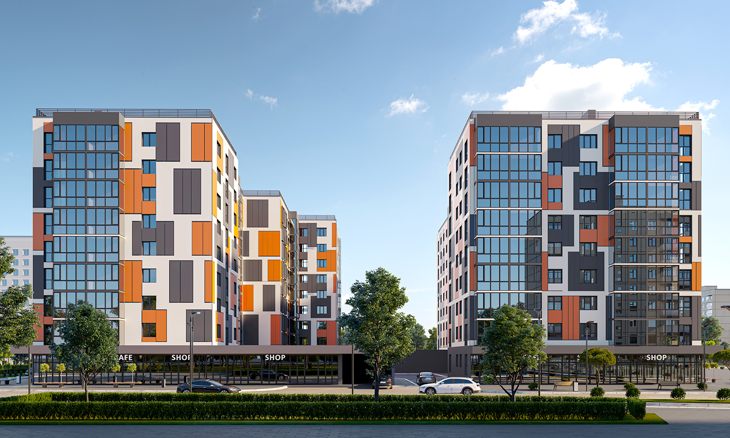 Житловий комплекс Orange City, забудовник Euroholding