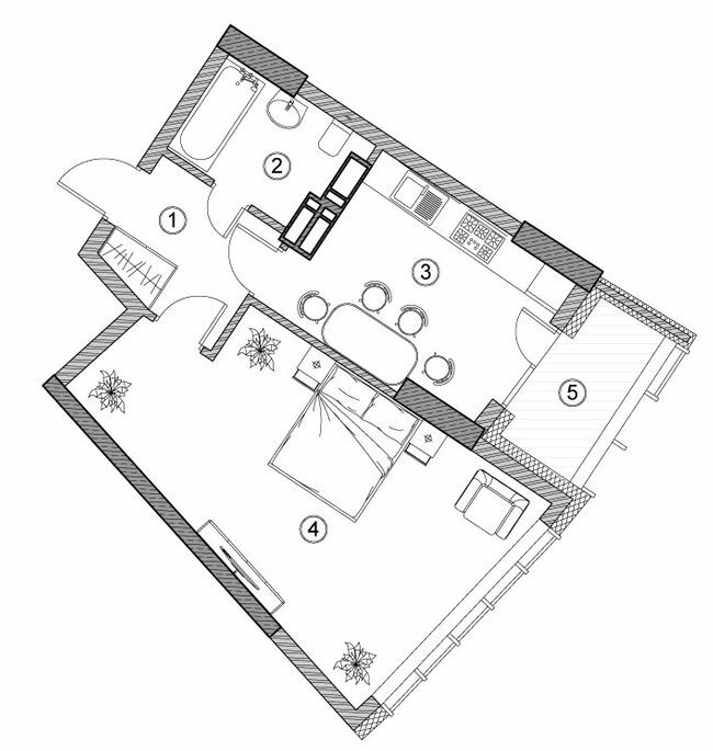 1-кімнатна 47.92 м² в ЖК Aria від 74 250 грн/м², Київ