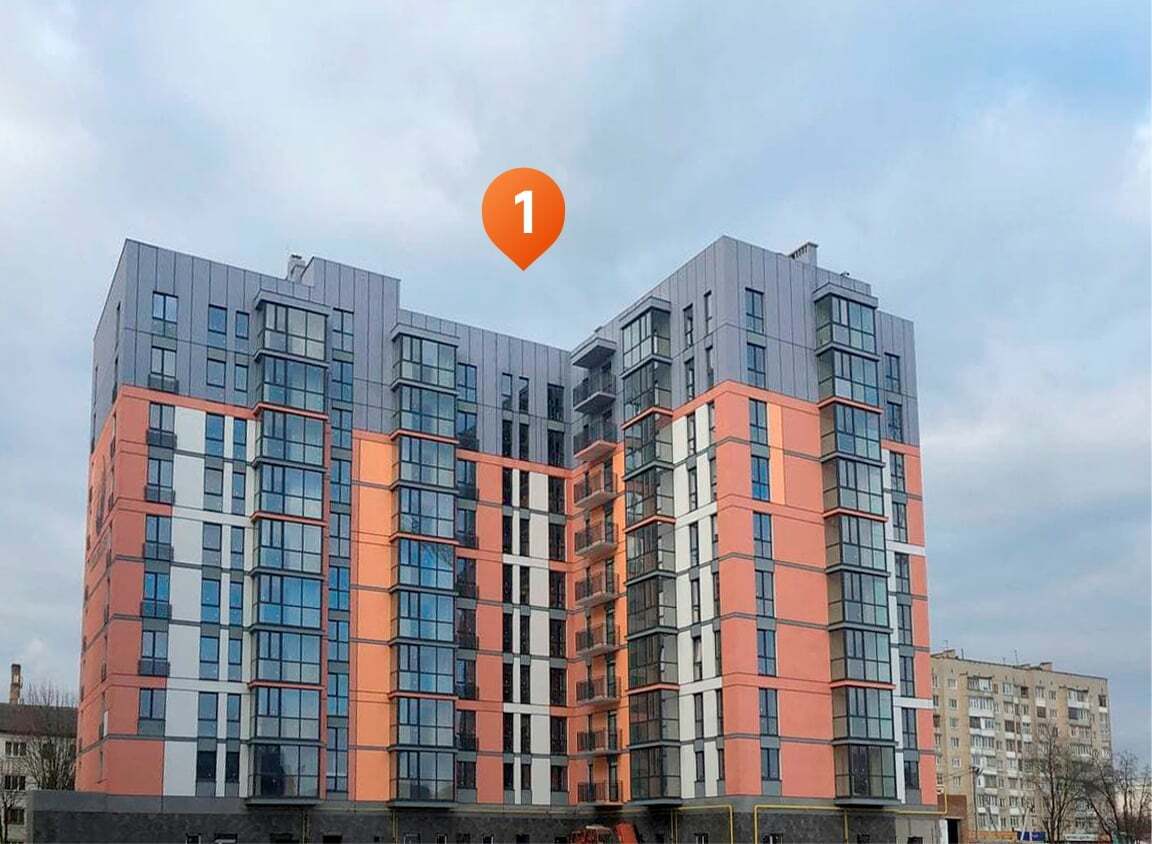 Хід будівництва ЖК Dream Town, груд, 2020 рік