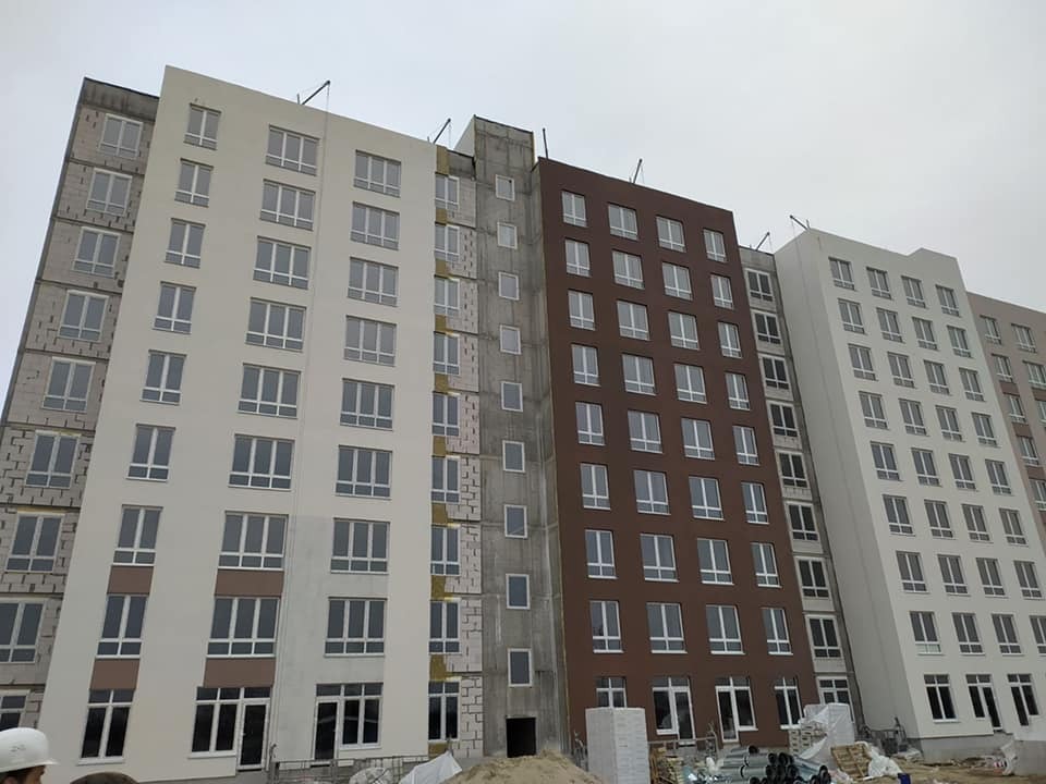 Хід будівництва ЖМ Нова Буча, січ, 2021 рік