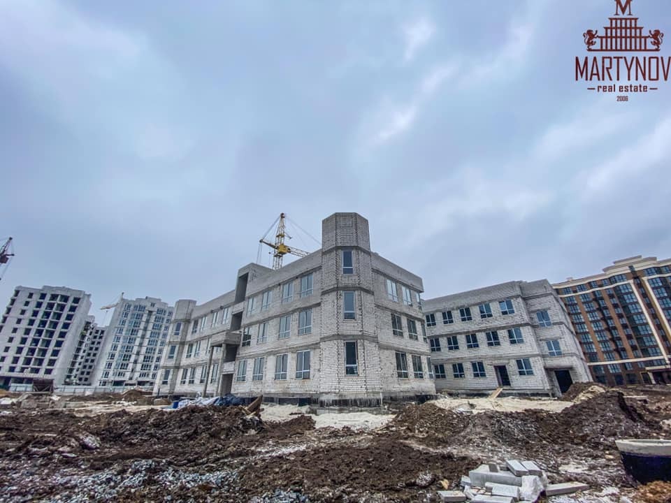 Хід будівництва ЖК Софія Резіденс, січ, 2021 рік