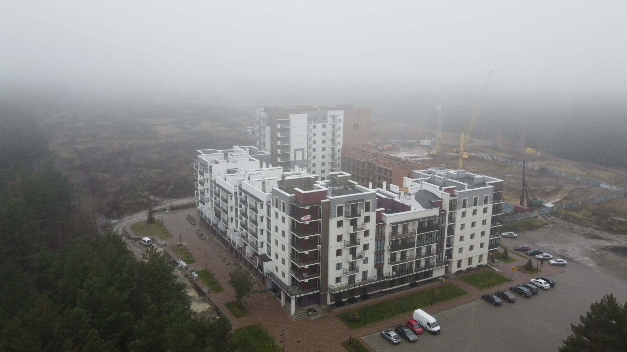 Хід будівництва ЖК Квартал Парковий, груд, 2020 рік