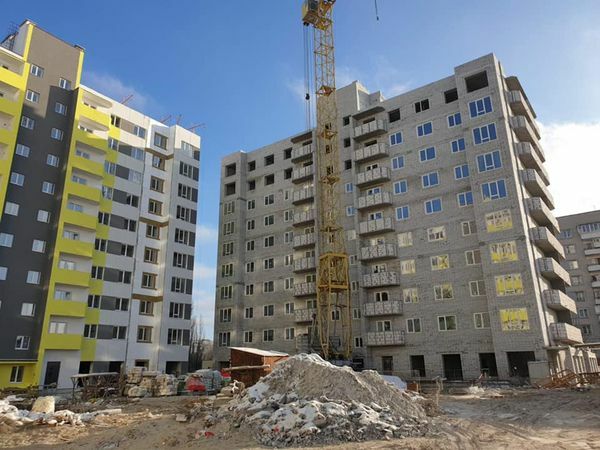 Ход строительства ЖК Новий Парковий, дек, 2020 год