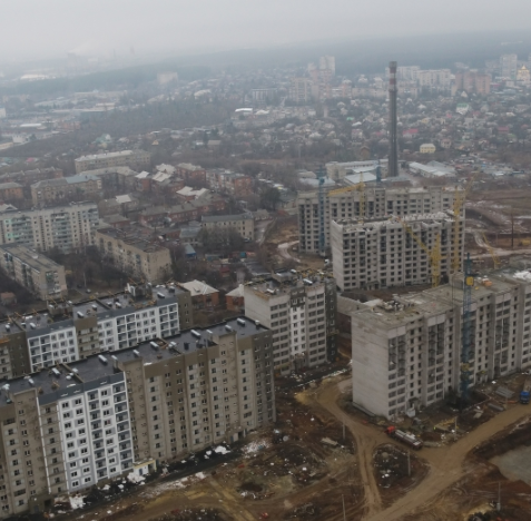 Хід будівництва ЖК Казка, січ, 2021 рік