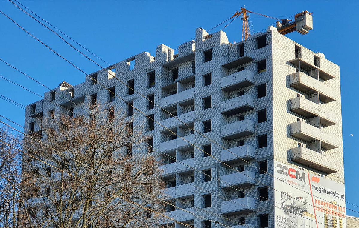 Хід будівництва ЖК Сонячний квартал 4, січ, 2021 рік
