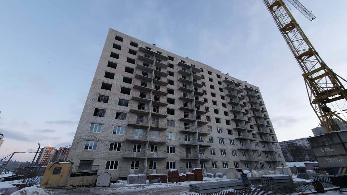 Хід будівництва ЖК Еспланада, лют, 2021 рік