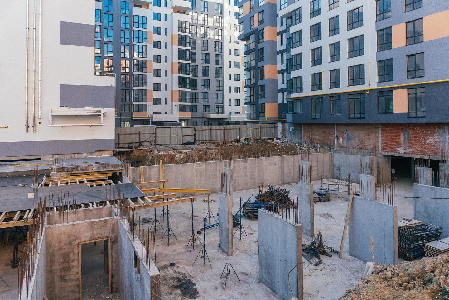 Ход строительства ЖК Auroom City, дек, 2020 год