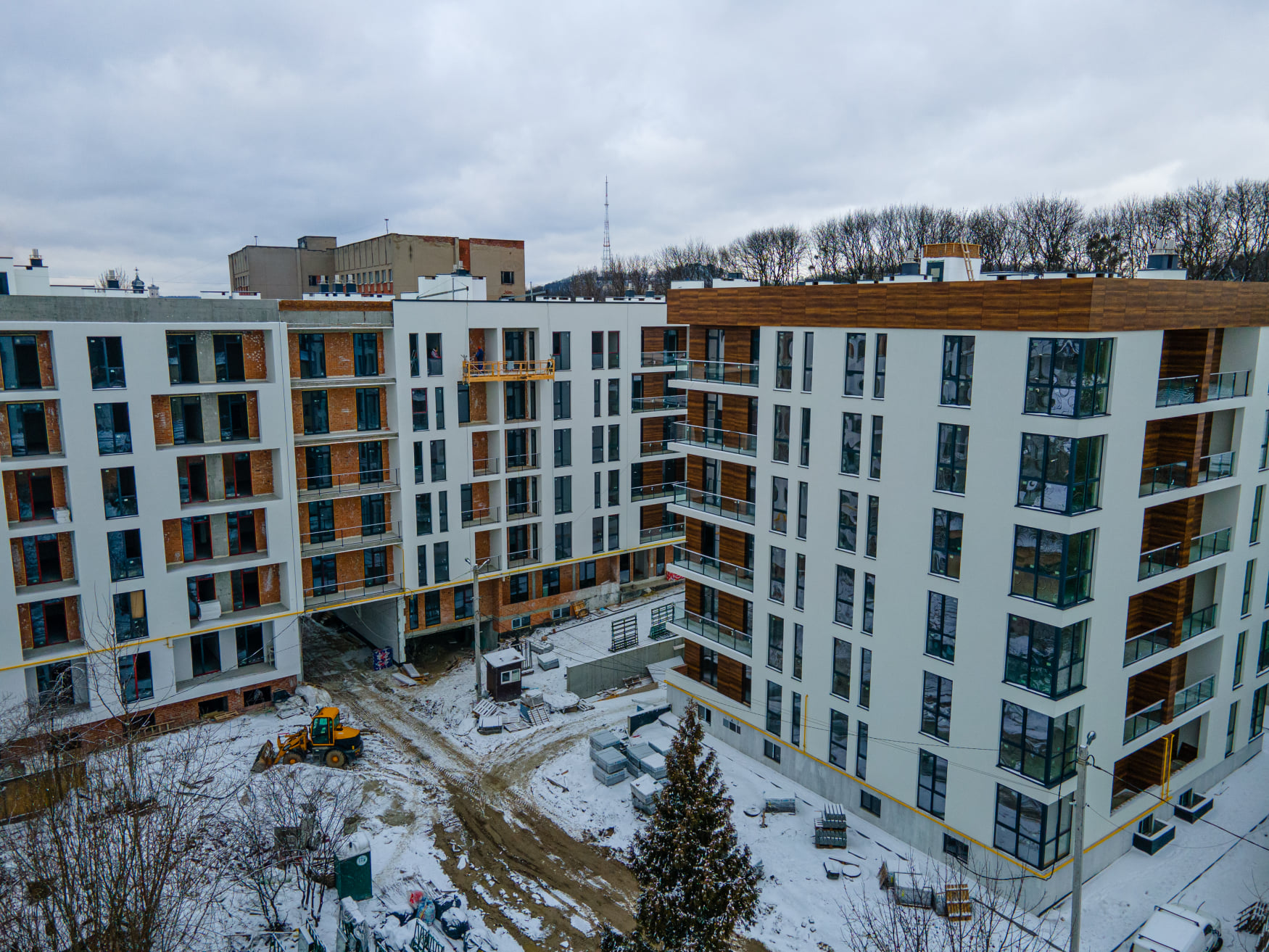 Ход строительства ЖК Globus Central Park, янв, 2021 год