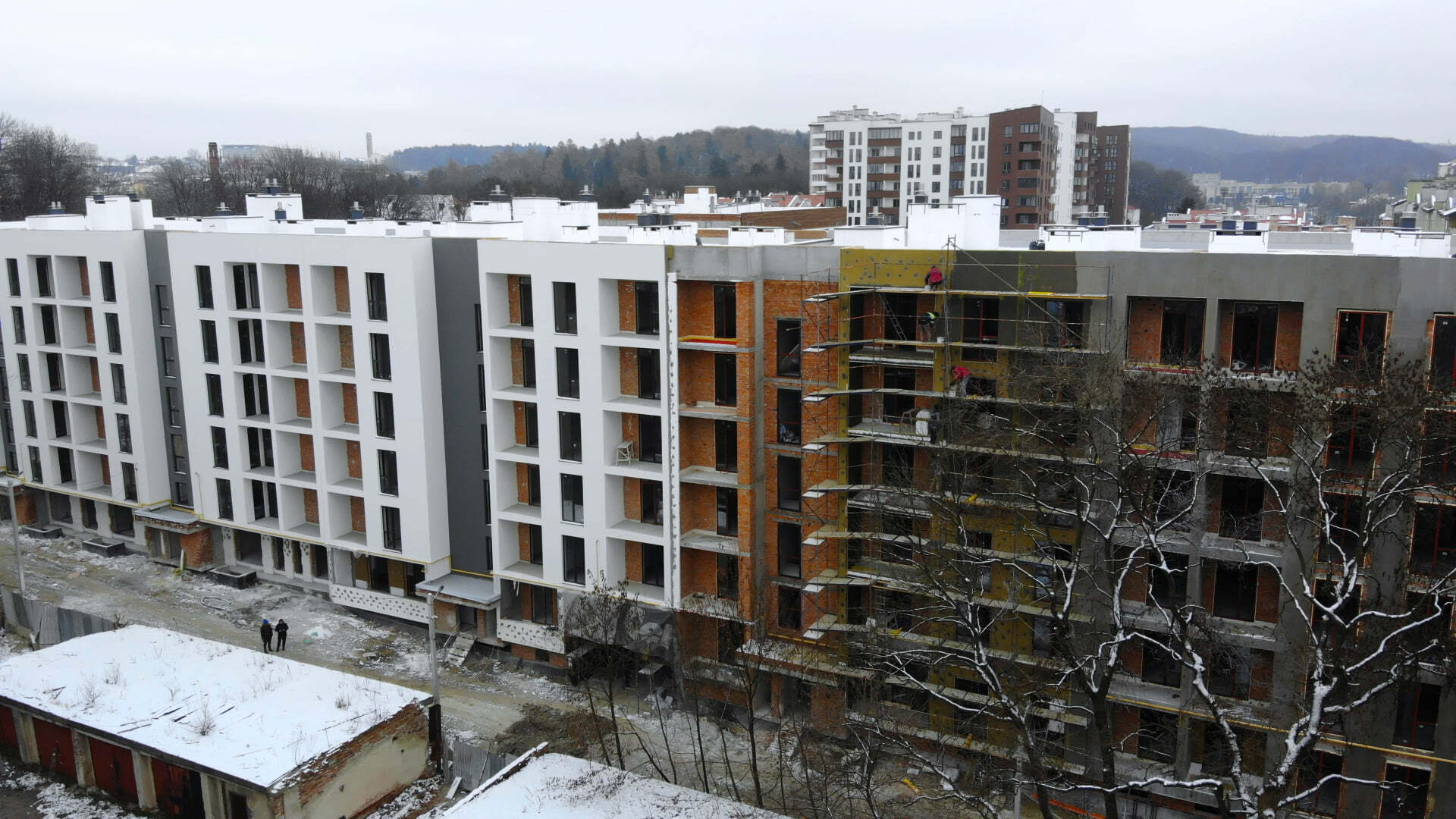 Ход строительства ЖК Globus Central Park, дек, 2020 год