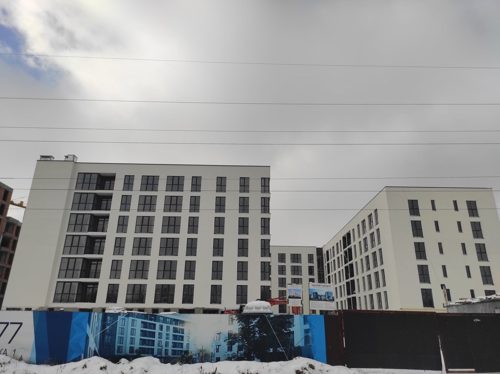 Ход строительства ЖК Globus Park, янв, 2021 год