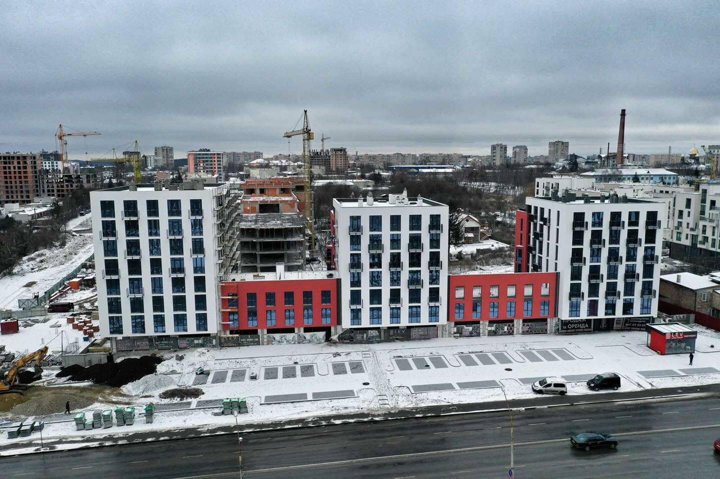 Ход строительства ЖК Hygge, дек, 2020 год