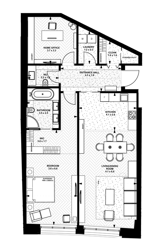 2-комнатная 104.2 м² в ЖК Linden Luxury Residences от 140 300 грн/м², Киев