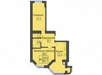 1-кімнатна 65.1 м² в ЖК Sofia Nova від 35 000 грн/м², с. Новосілки