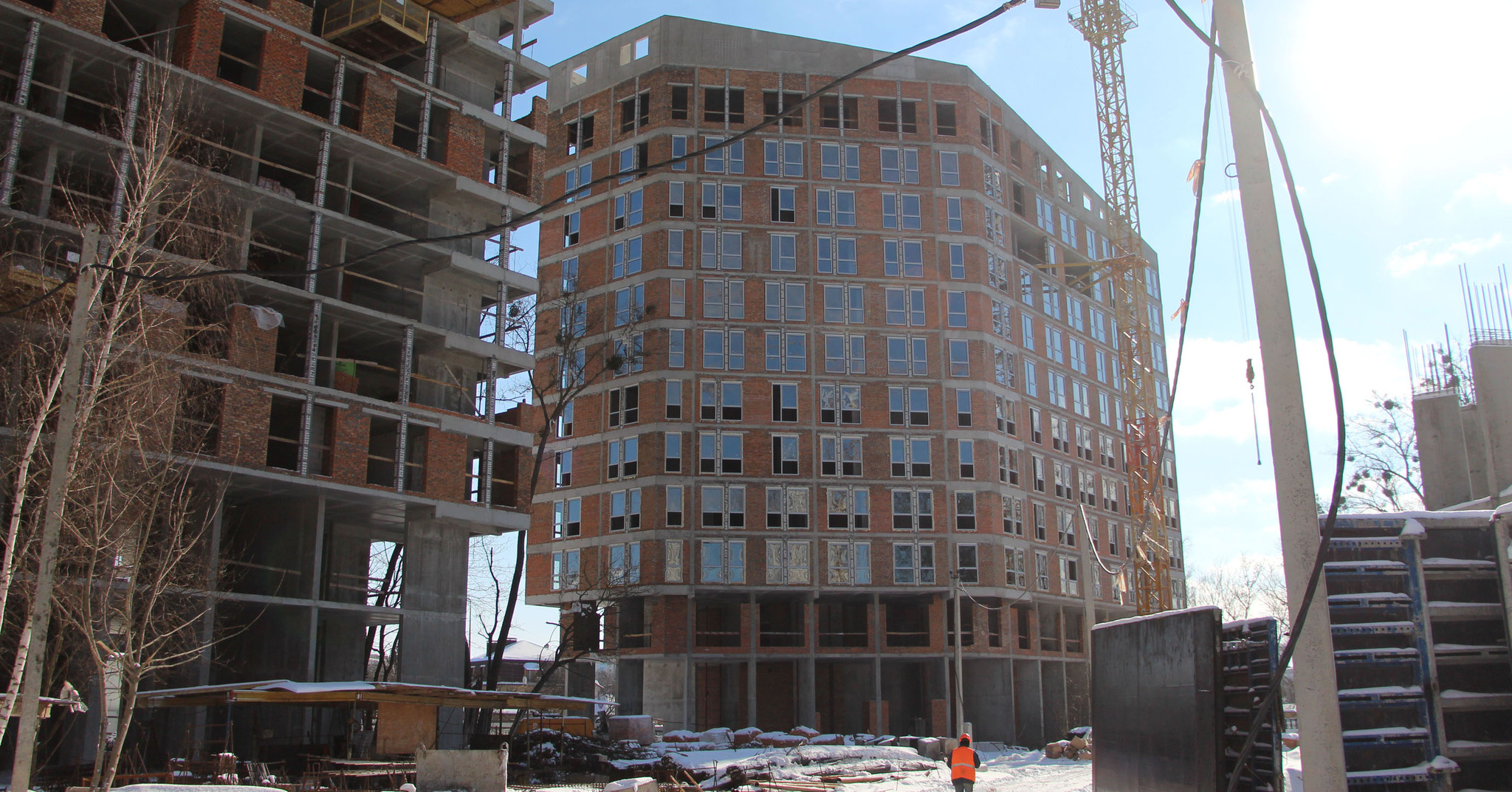 Хід будівництва ЖК Madison Gardens, бер, 2021 рік