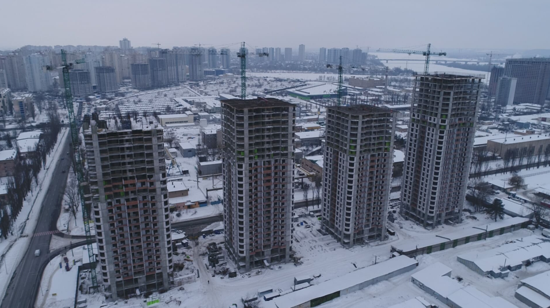 Хід будівництва ЖК Урлівський-2, бер, 2021 рік