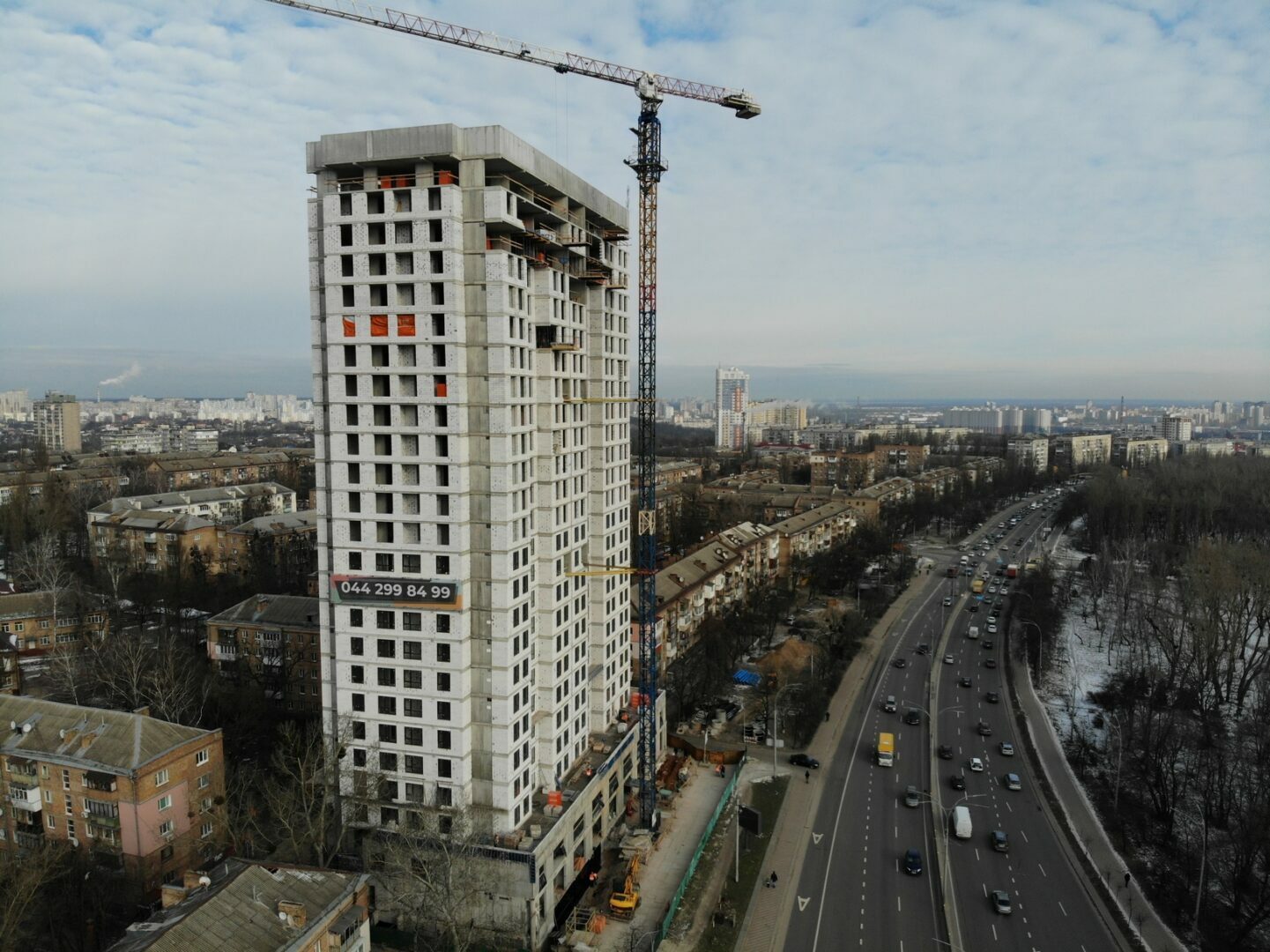 Хід будівництва ЖК UNO City House, лют, 2021 рік