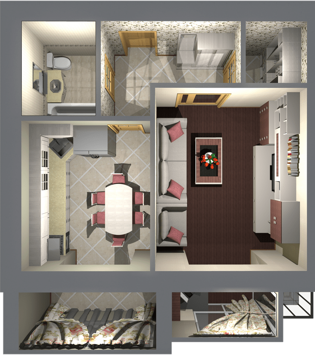 1-кімнатна 49.03 м² в ЖК Living Park "Нова Будова-2" від 22 100 грн/м², с. Мукша Китайгородська