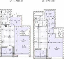 Дворівнева 84.11 м² в ЖК Бережанський від 26 000 грн/м², Київ