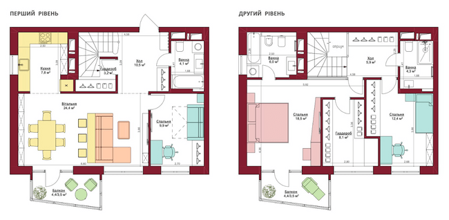 Дворівнева 122.1 м² в ЖК Legenda від 25 150 грн/м², Запоріжжя
