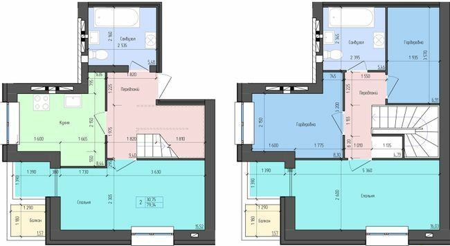 Дворівнева 79.34 м² в ЖК Eco House від 15 200 грн/м², Рівне