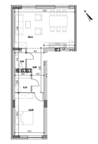 1-кімнатна 60.17 м² в ЖК Ріел Сіті від 23 315 грн/м², Львів