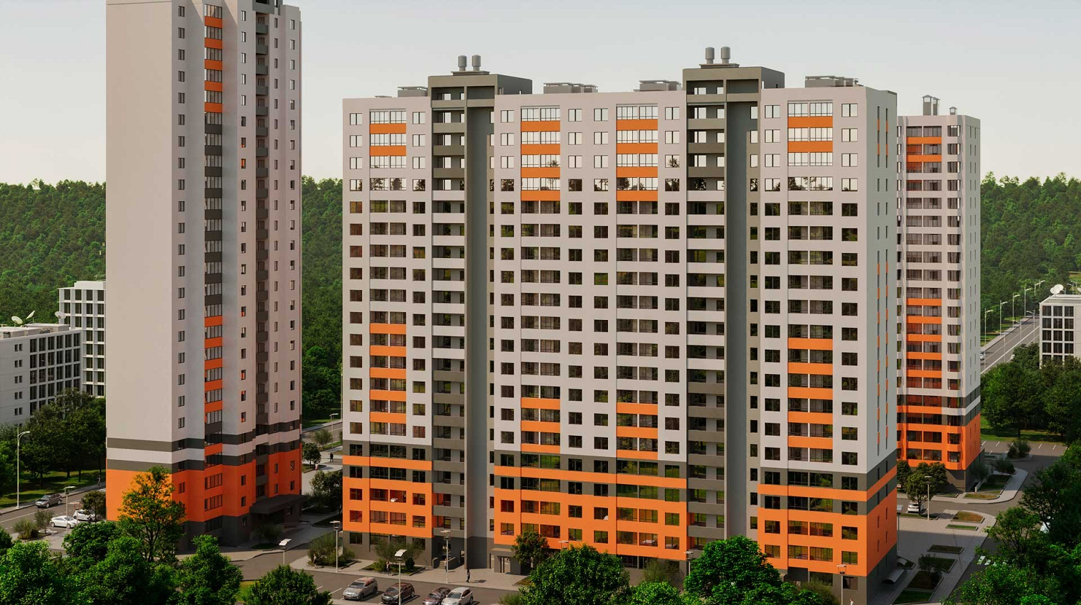 Жилой комплекс Атлант на Озерной