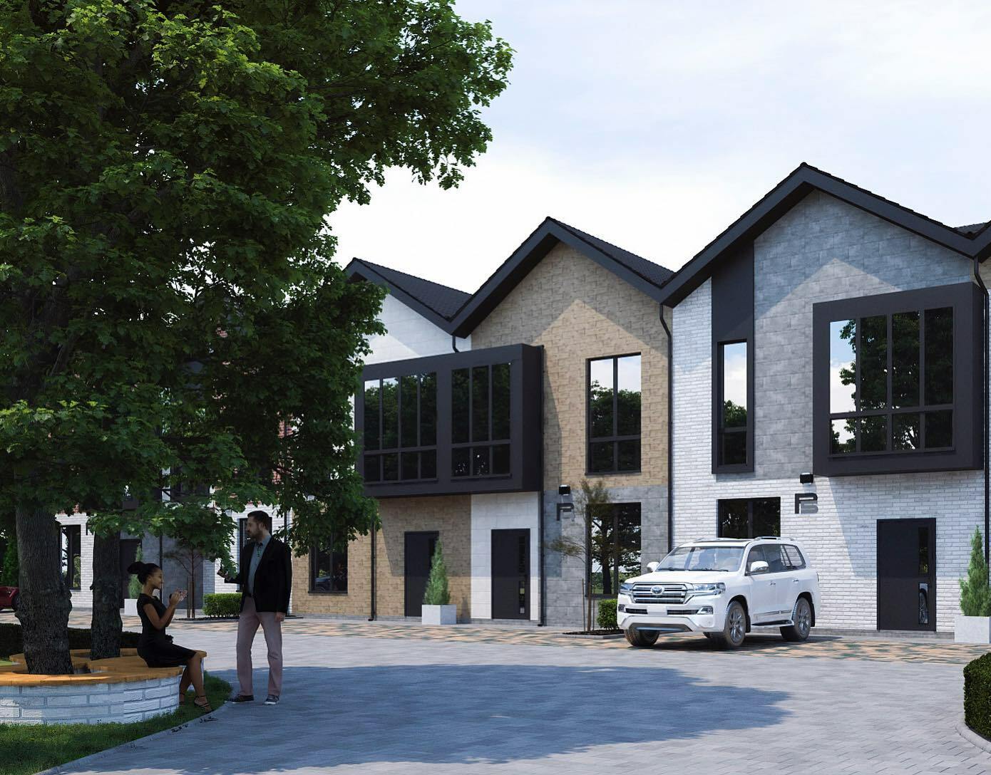 Коттеджный посёлок Р8 townhouse, застройщик Khmilevskyi Building Group