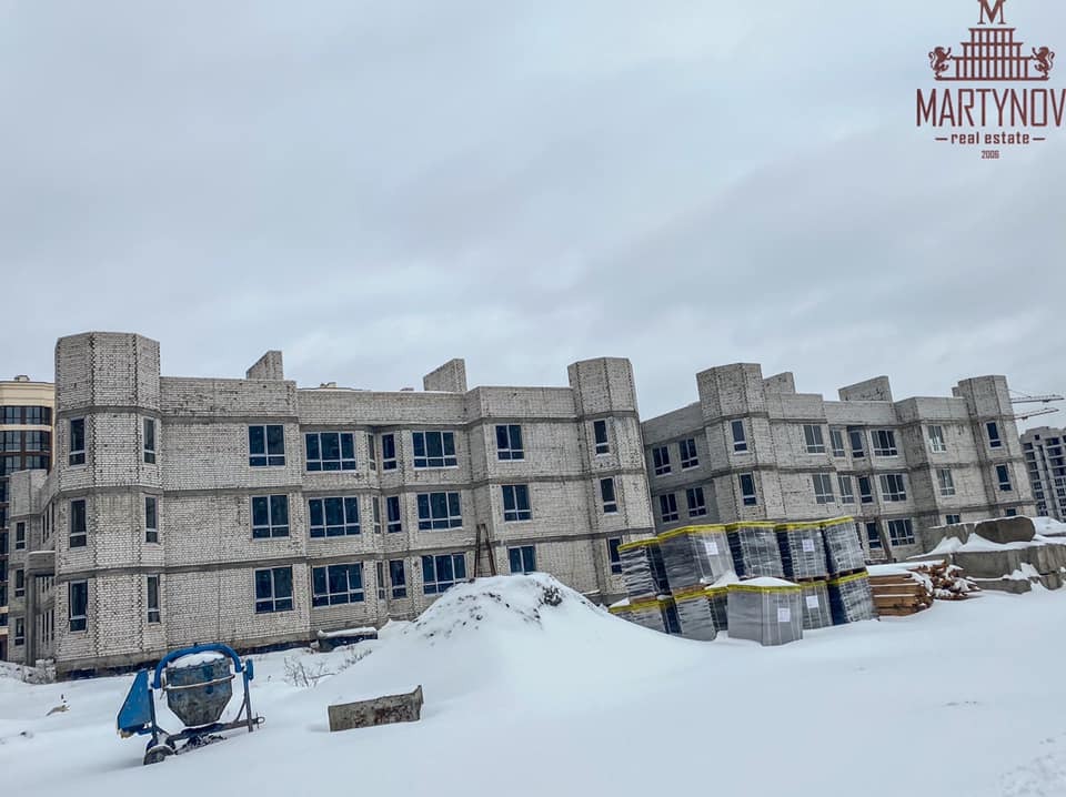 Хід будівництва ЖК Софія Резіденс, лют, 2021 рік