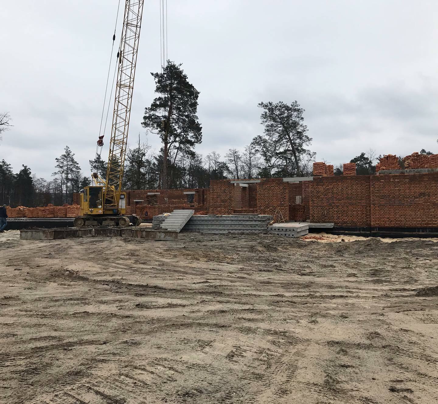 Хід будівництва ЖК Grand Country Irpin, січ, 2021 рік