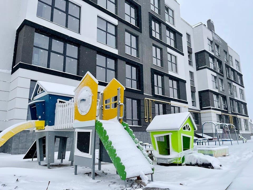 Ход строительства ЖК Барселона, янв, 2021 год