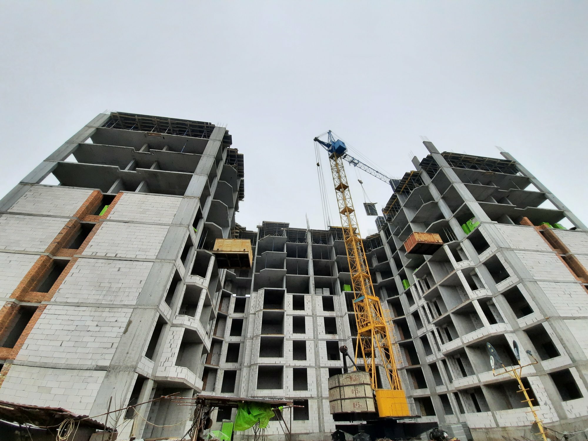 Хід будівництва ЖК Чорновола, бер, 2021 рік